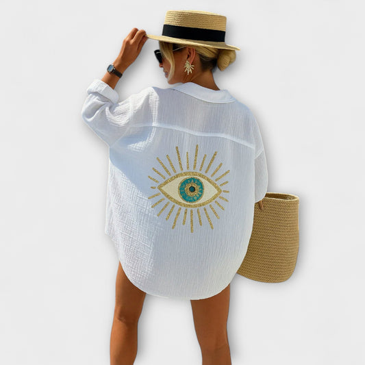 Annemiek - Ibiza Style Casual Blouse