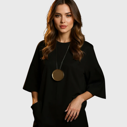 Julia | Elegant Short Sleeve Jumpsuit