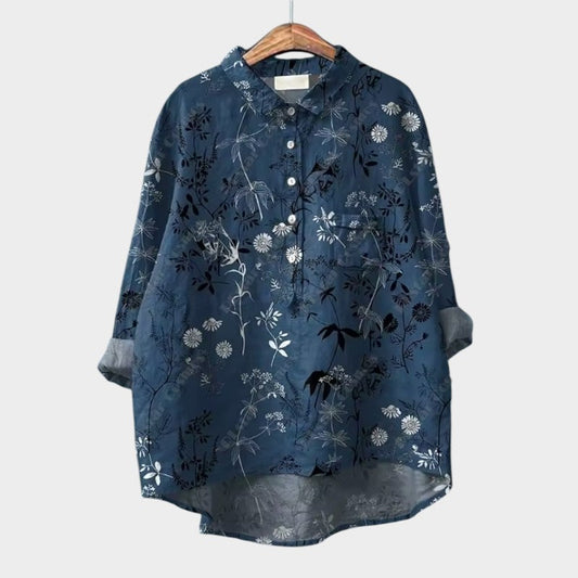 Mayla | Premium Blouse with Lace Trim