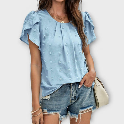 The Perfect Polka Dot Blouse