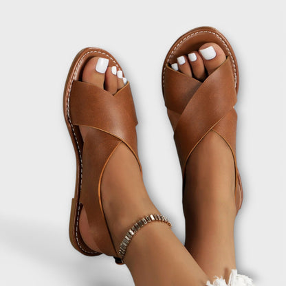 Ladies Sandals with Buckle